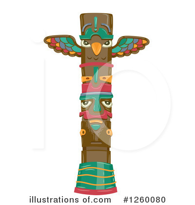Royalty-Free (RF) Totem Clipart Illustration by BNP Design Studio - Stock Sample #1260080