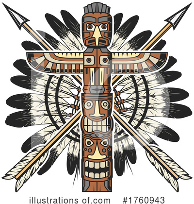 Native American Clipart #1760943 by Vector Tradition SM