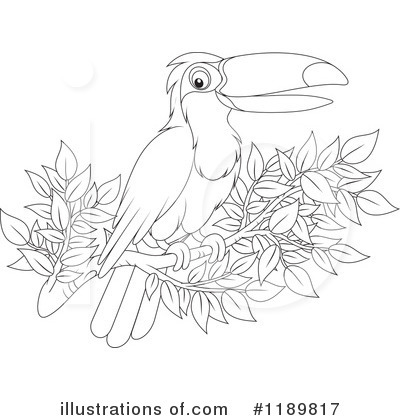 Toucan Clipart #1189817 by Alex Bannykh