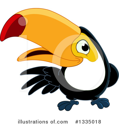 Royalty-Free (RF) Toucan Clipart Illustration by yayayoyo - Stock Sample #1335018