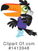 Toucan Clipart #1413948 by Rosie Piter