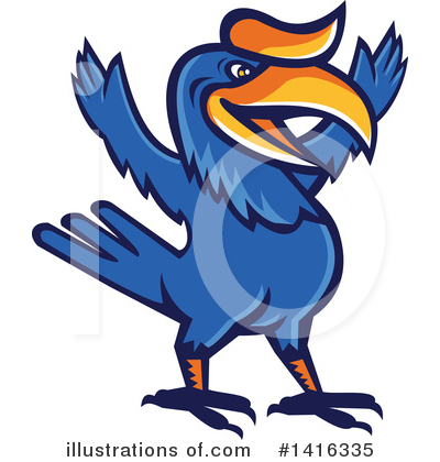 Royalty-Free (RF) Toucan Clipart Illustration by patrimonio - Stock Sample #1416335
