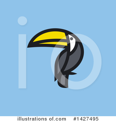 Royalty-Free (RF) Toucan Clipart Illustration by elena - Stock Sample #1427495