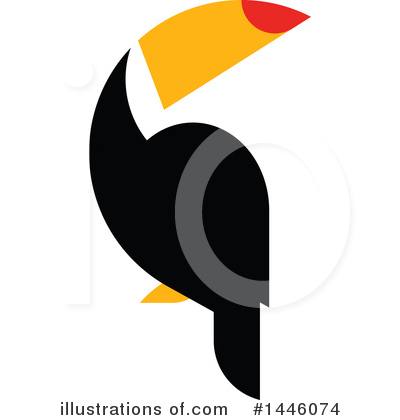 Royalty-Free (RF) Toucan Clipart Illustration by elena - Stock Sample #1446074