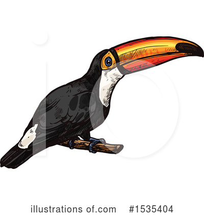 Toucan Clipart #1535404 by Vector Tradition SM