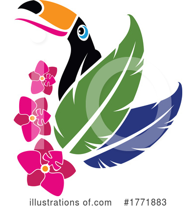 Toucan Clipart #1771883 by Vector Tradition SM
