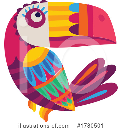 Royalty-Free (RF) Toucan Clipart Illustration by Vector Tradition SM - Stock Sample #1780501