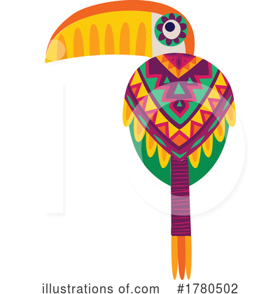 Royalty-Free (RF) Toucan Clipart Illustration by Vector Tradition SM - Stock Sample #1780502