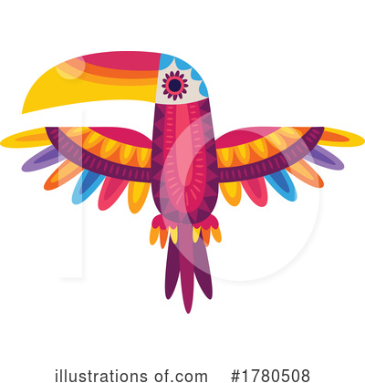 Royalty-Free (RF) Toucan Clipart Illustration by Vector Tradition SM - Stock Sample #1780508