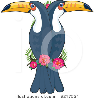 Toucan Clipart #217554 by Maria Bell