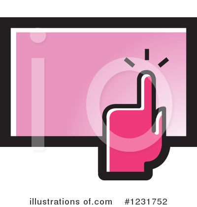 Royalty-Free (RF) Touch Screen Clipart Illustration by Lal Perera - Stock Sample #1231752