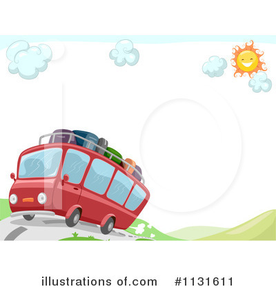 Royalty-Free (RF) Tour Bus Clipart Illustration by BNP Design Studio - Stock Sample #1131611