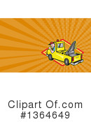 Tow Truck Clipart #1364649 by patrimonio
