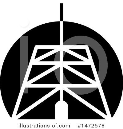 Royalty-Free (RF) Tower Clipart Illustration by Lal Perera - Stock Sample #1472578