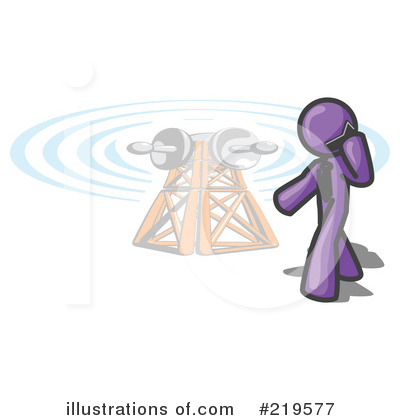 Communications Tower Clipart #219577 by Leo Blanchette