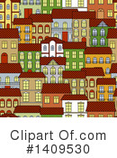 Townhome Clipart #1409530 by Vector Tradition SM