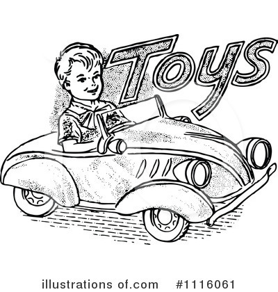 Royalty-Free (RF) Toy Clipart Illustration by Prawny Vintage - Stock Sample #1116061