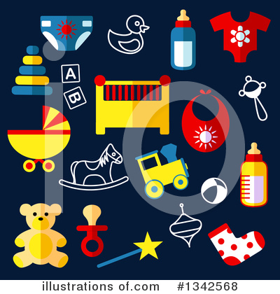 Rattle Clipart #1342568 by Vector Tradition SM