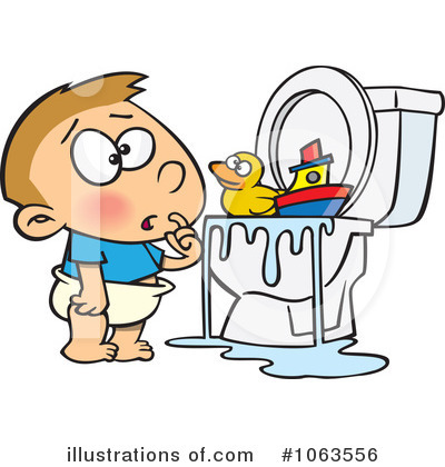Restrooms Clipart #1063556 by toonaday