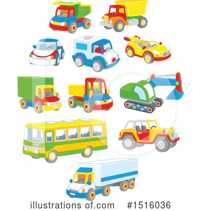 Tractor Clipart #1516036 by Alex Bannykh