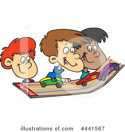 Royalty-Free (RF) Toys Clipart Illustration by toonaday - Stock Sample #441567