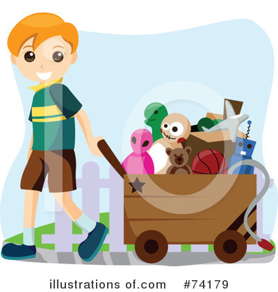 Royalty-Free (RF) Toys Clipart Illustration by BNP Design Studio - Stock Sample #74179