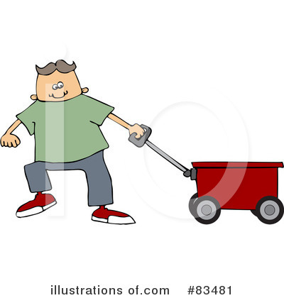 Red Wagon Clipart #83481 by djart
