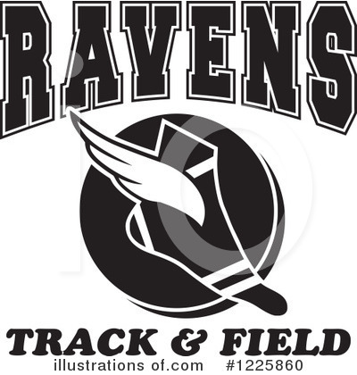Royalty-Free (RF) Track And Field Clipart Illustration by Johnny Sajem - Stock Sample #1225860