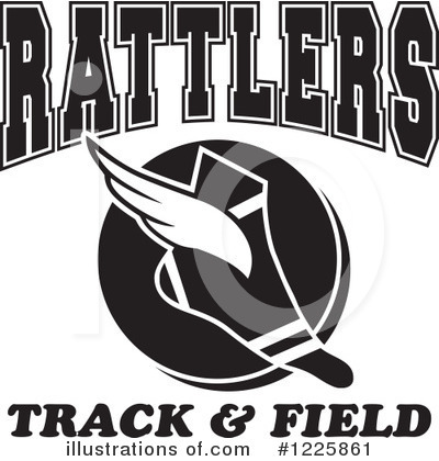 Royalty-Free (RF) Track And Field Clipart Illustration by Johnny Sajem - Stock Sample #1225861