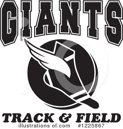 Royalty-Free (RF) Track And Field Clipart Illustration by Johnny Sajem - Stock Sample #1225867
