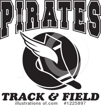 Royalty-Free (RF) Track And Field Clipart Illustration by Johnny Sajem - Stock Sample #1225897
