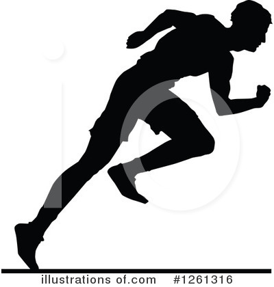 Royalty-Free (RF) Track And Field Clipart Illustration by Chromaco - Stock Sample #1261316