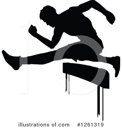 Royalty-Free (RF) Track And Field Clipart Illustration by Chromaco - Stock Sample #1261319
