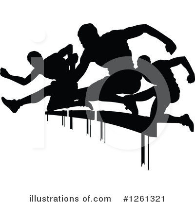 Royalty-Free (RF) Track And Field Clipart Illustration by Chromaco - Stock Sample #1261321