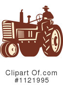 Tractor Clipart #1121995 by patrimonio