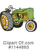 Tractor Clipart #1144863 by patrimonio