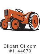Tractor Clipart #1144870 by patrimonio