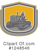Tractor Clipart #1248546 by patrimonio