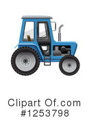 Tractor Clipart #1253798 by vectorace