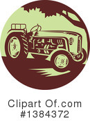 Tractor Clipart #1384372 by patrimonio