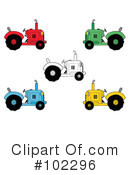 Tractors Clipart #102296 by Hit Toon