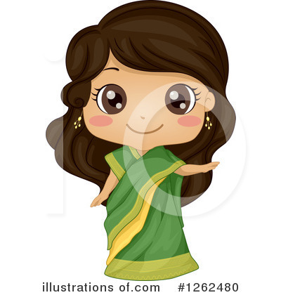 Royalty-Free (RF) Traditional Dress Clipart Illustration by BNP Design Studio - Stock Sample #1262480