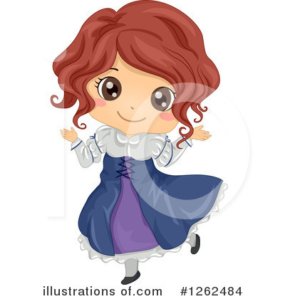 Royalty-Free (RF) Traditional Dress Clipart Illustration by BNP Design Studio - Stock Sample #1262484