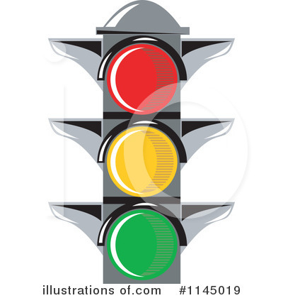 Royalty-Free (RF) Traffic Light Clipart Illustration by patrimonio - Stock Sample #1145019