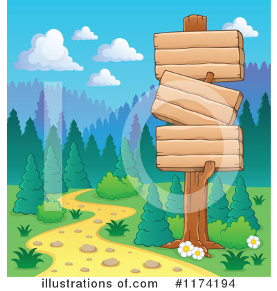 Woods Clipart #1174194 by visekart