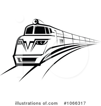 Trains Clipart #1066317 by Vector Tradition SM
