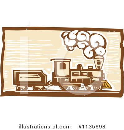 Royalty-Free (RF) Train Clipart Illustration by xunantunich - Stock Sample #1135698