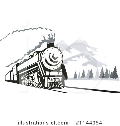 Train Clipart #1144954 by patrimonio
