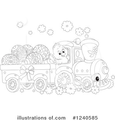 Coloring Page Clipart #1240585 by Alex Bannykh