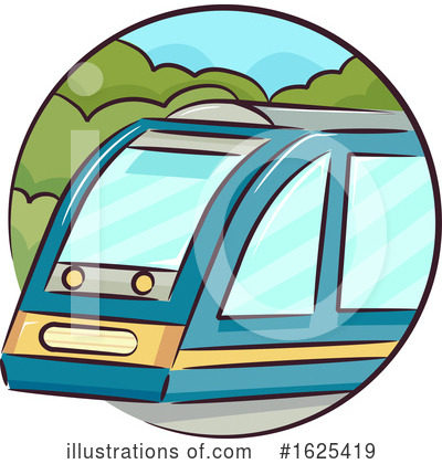 Royalty-Free (RF) Train Clipart Illustration by BNP Design Studio - Stock Sample #1625419